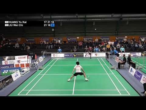 Match point - Huang Yu Kai vs Liu Wei Chi - MS, SF – Czech Open 2022