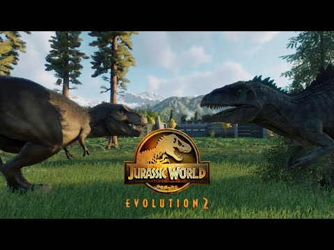 Feathered T-rex vs Giganotosaurus | Jurassic World Evolution 2 | Dominion Biosyn DLC |