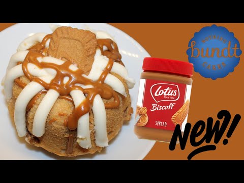 Nothing Bundt Cakes Lotus Biscoff Cookie Butter Cake Review