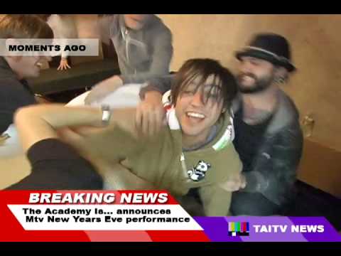 The Academy Is...: MTV New Years Eve