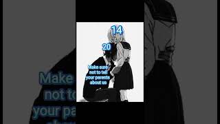 Age is just a number 😉🤧🥸🤫 #trynottolaugh #anime #funnylaugh