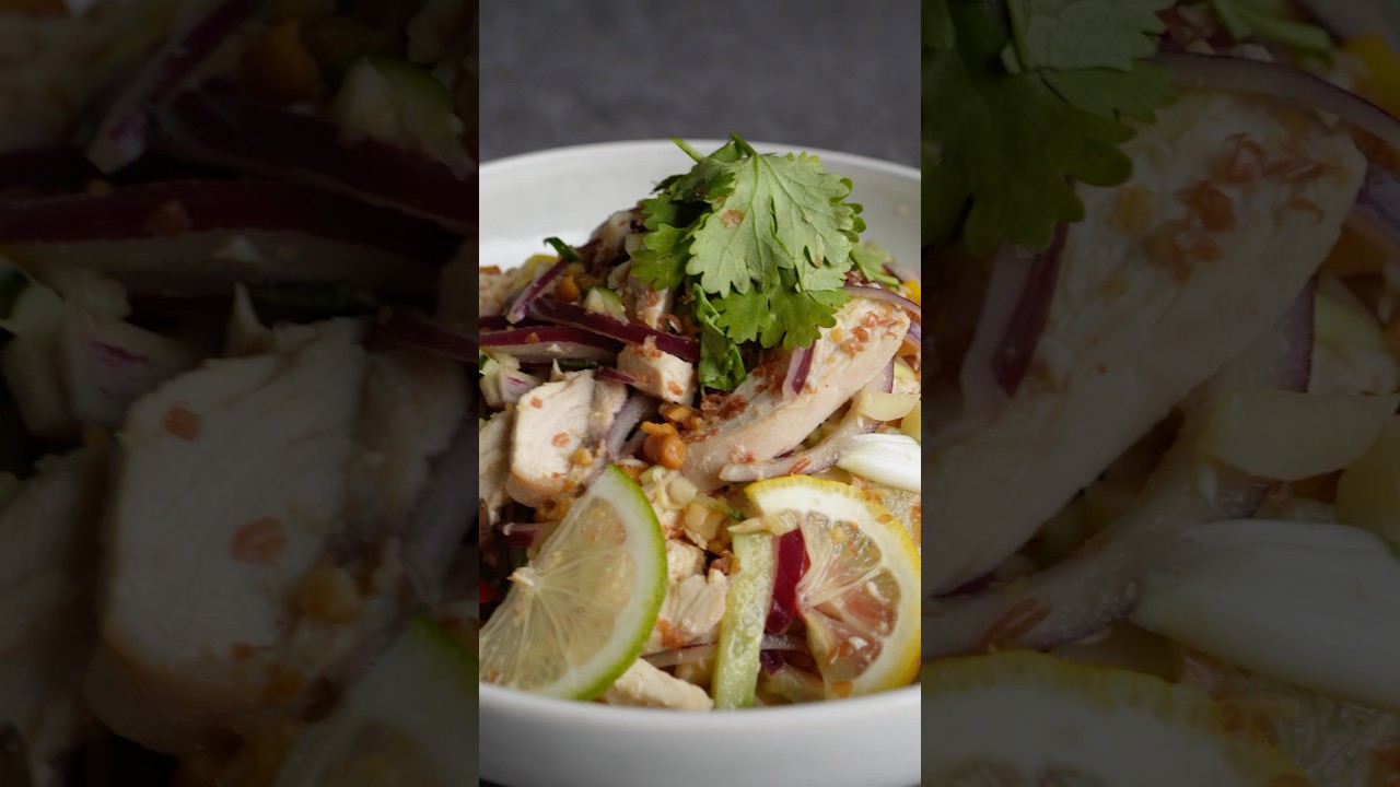 【普橘教你做】 涼拌檸檬雞#普橘島食譜教學 #gamaisland #普橘島 #員工餐廳 #員工餐 #私廚 #全台最狂員工餐廳 #美食 #料理 #food #eat #chef #夏日 #夏天