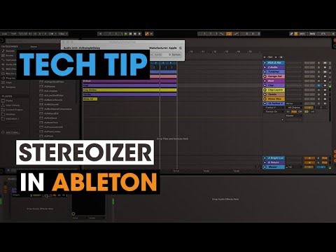 Tech Tip - Stereoizer in Ableton