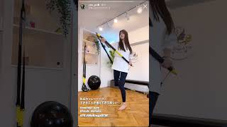 モデル 鈴木ゆうか ジム トレーニング動画 #shorts