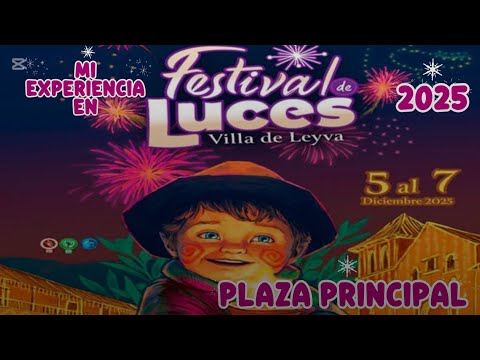 PLAZA PRINCIPAL DE VILLA DE LEYVA | NOCHE DE VELITAS | BOYACÁ - COLOMBIA | 7 DE DICIEMBRE 2025