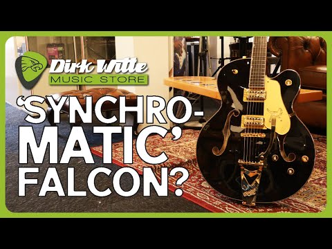 Gretsch Synchromatic Falcon Hollow Body Single-Cut with Bigsby Black image 11