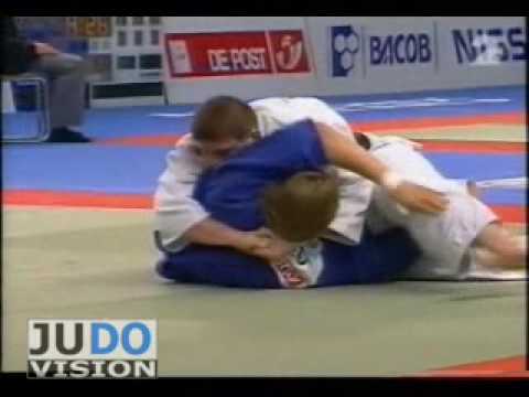 JUDO 1997 European Championships: Dennis van der Geest (NED) - Selim Tataroglu (TUR)