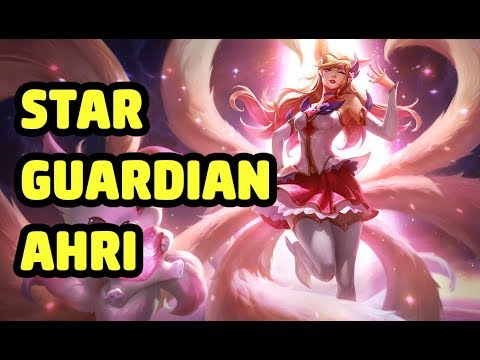 STAR GUARDIAN AHRI SKIN SPOTLIGHT - LEAGUE OF LEGENDS