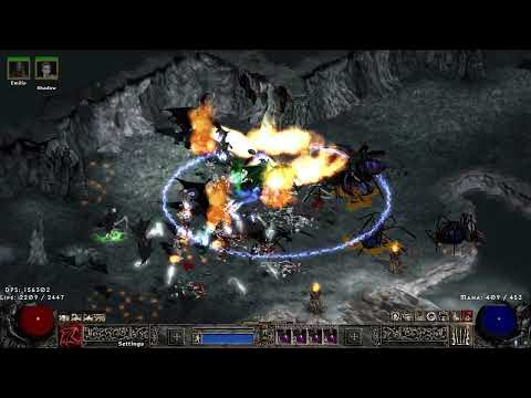 Project Diablo 2 Season 8 BETA Claws of Thunder Assassin Fortified Ancestral Trial Map