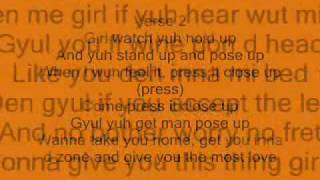 sean paul - press it up (lyrics)