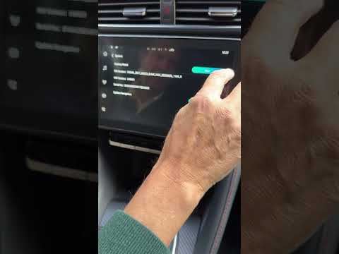 MG ZS 2024 second menu temperature