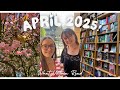 MY READING MONTH: APRIL 2025! - What Victoria Read - Booktube