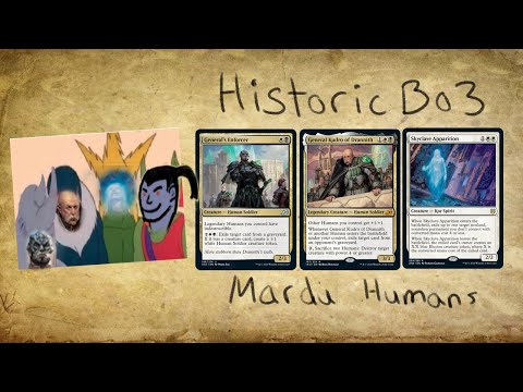 MTG[HistoricBo3] - Mardu Humans - Historic Anothology 4 Era