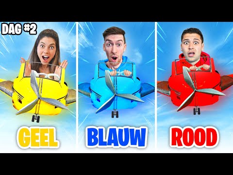 WIE ALS LAATSTE HET 1 KLEUR VLIEGTUIG VERLAAT WINT! #550