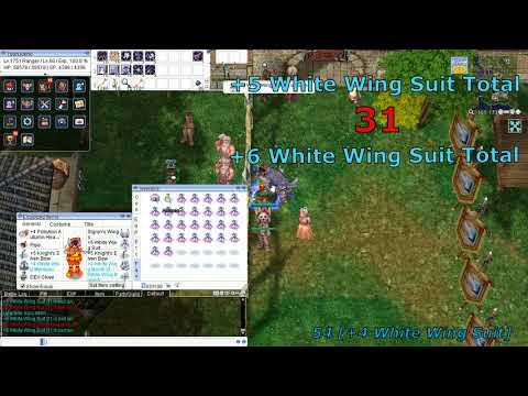 XileRO Upgrade White Wing Suit (+4 to +7) [x2speed]