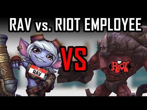 Rav vs. Riot Employee in Silver Solo Queue