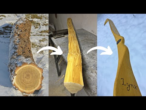 Recurve Bow from Scratch - Making a Black Locust Bow Step by Step