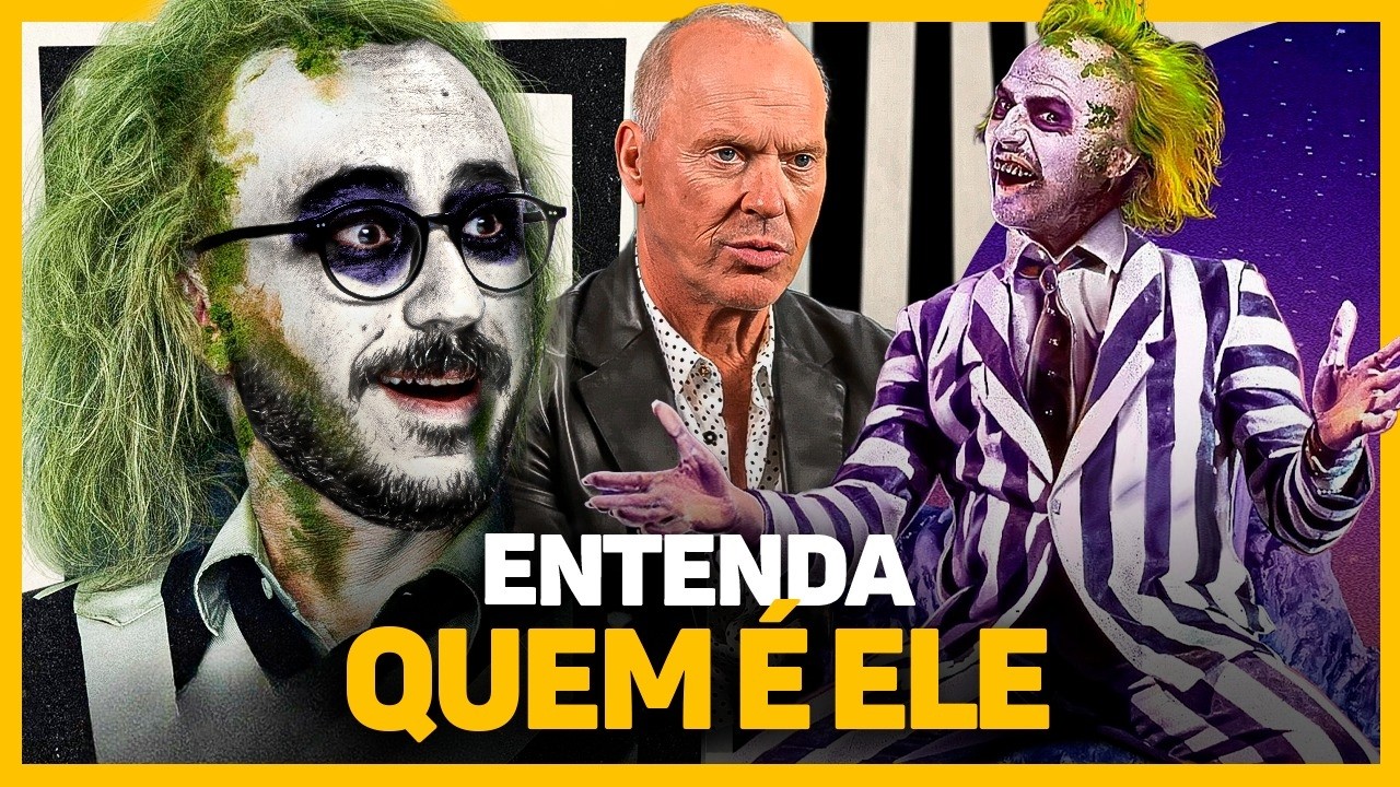 BEETLEJUICE EXPLICADO: História e Legado de TIM BURTON com Jenna Ortega e Michael Keaton