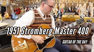 Video thumbnail for 1951 Stromberg Master 400 | Guitar of the Day - Jonathan Stout by Normans Rare Guitars
