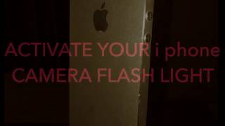 preview picture of video 'FLASH ON INCOMING CALL AND MESSAGE ALEART IN YOUR i Phone'