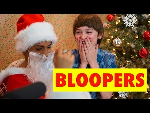 BLOOPERS: If Santa Was a Jerk (ft. The Kids of Stranger Things)