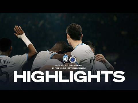 ATALANTA - CLUB BRUGGE | HIGHLIGHTS | 2024-2025