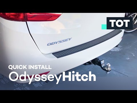Get a hitch for $150 / 30min install (Honda Odyssey 2018-2020, Curt How To)