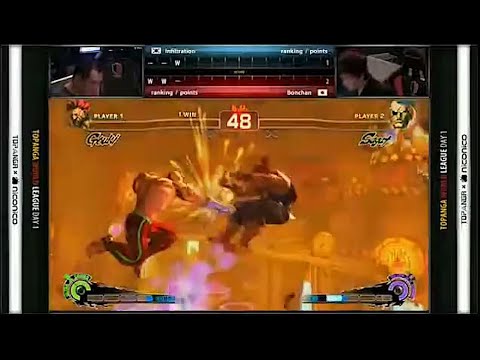 Infiltration (Gouki) vs Bonchan (Sagat) - SSF4 AE2012