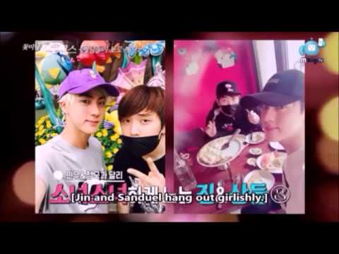 [ENG SUB] Jin (BTS) x Ken (VIXX) x Sandeul (B1A4) Interaction