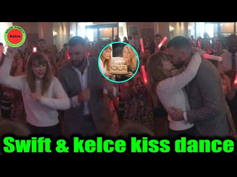 OMG! Travis Kelce & Fiancé Taylor Swift dance at Mom Andrea Swift 68th birthday party
