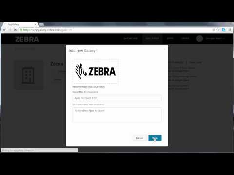 AppGallery - Creating a Gallery