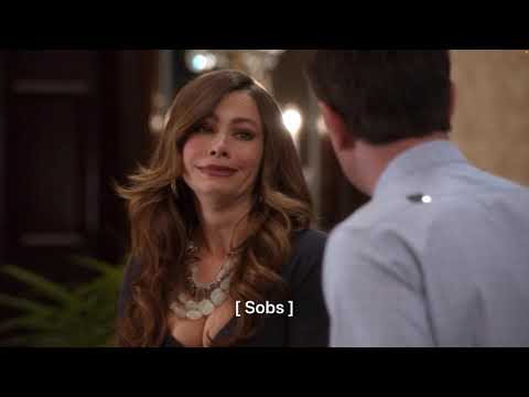 Modern Family Phil makes Gloria cry