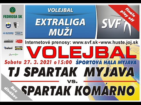 Finále volejbalovej extraligy Myjava-Komárno