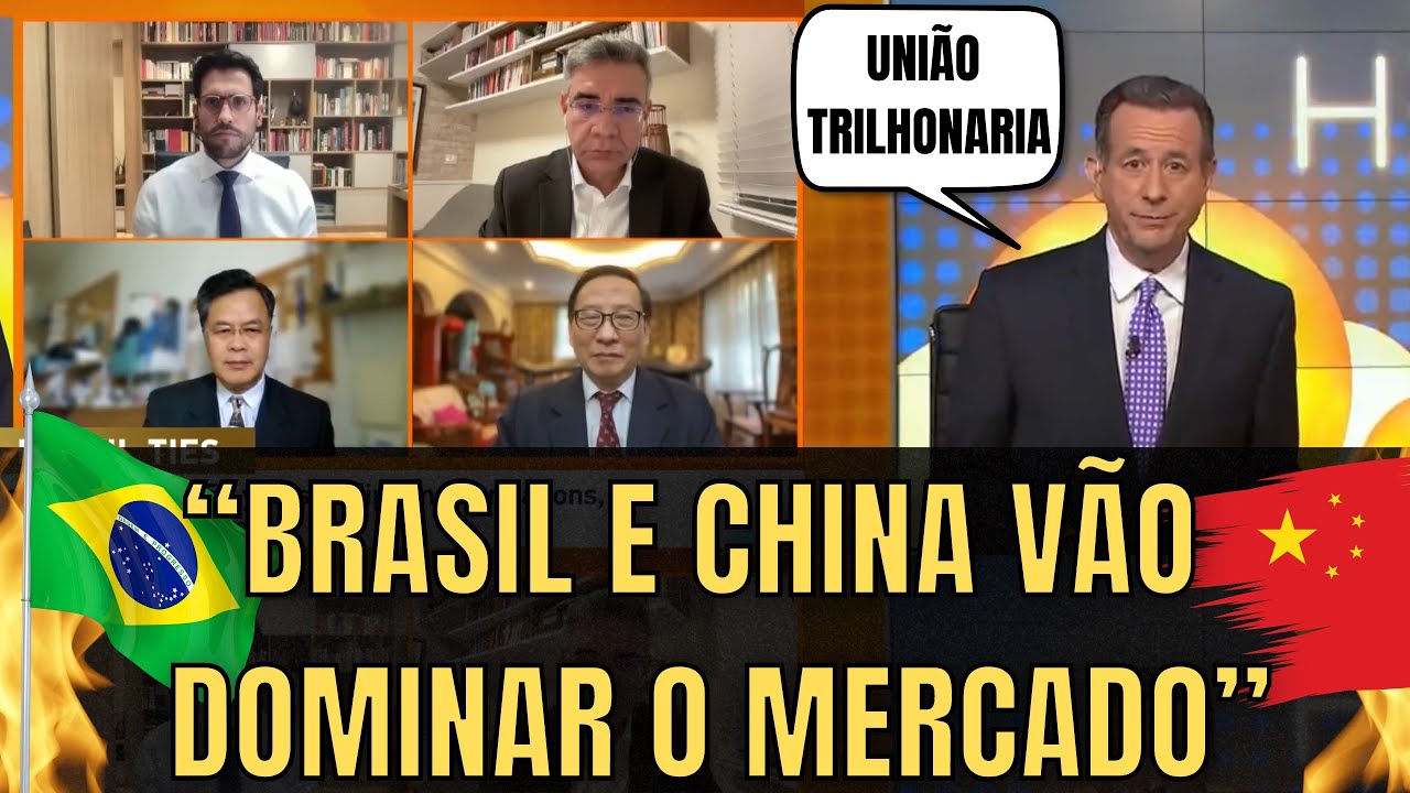 Tv Estadunidense Mostra A União Entre Brasil E China No Mercado Global