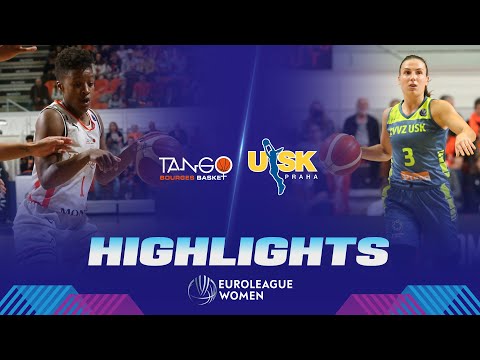 Tango Bourges Basket - ZVVZ USK Praha | Gameday 3 | Highlights | EuroLeague Women 2022-23