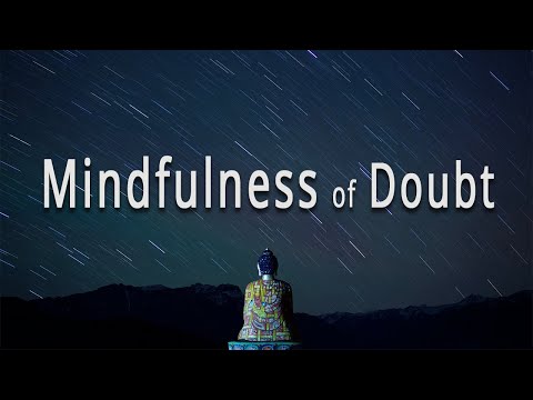 Mindfulness of Doubt (#19 The Four Establishments of Mindfulness) by Joseph Goldstein