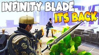 Rich Stupid Scammer Has INFINITY BLADE IT'S BACK😱 (Scammer Gets Scammed) Save The World