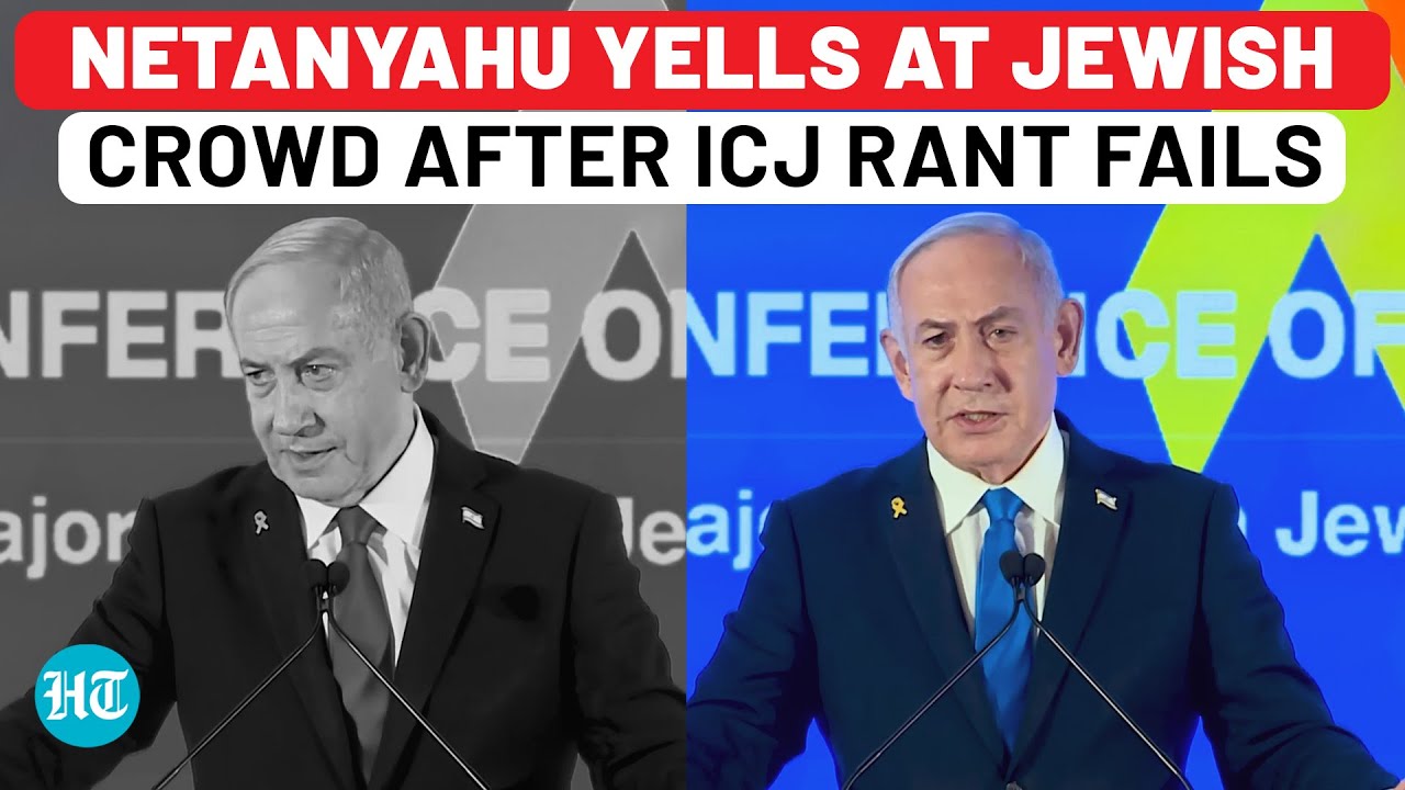 Full Speech: Netanyahu Throws a Fit, Snaps at Silent Audience With 'Why Aren't You Clapping...'