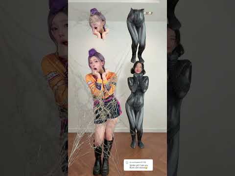 Spider-GIRL ties Rumi up with a web. 🕷 #KPOPDEMONHUNTERS #HUNTRIX #KPOP #SPIDERMAN