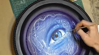 Snow eye - Brush and Airbrush
