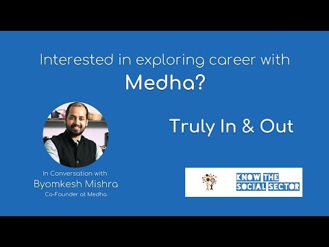 Medha: Career In Social Sector
