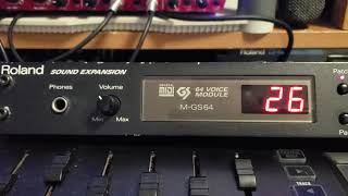 Video thumbnail for Roland Sound Expansion M-GS64 Review 2020 (rap beat) by Menace1Baby