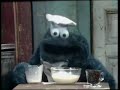 Classic Sesame Street Cookie Monster Bakes Cookies For Oscar Part 2