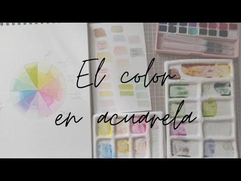 CÓMO MEZCLAR COLORES CON ACUARELAS. NOCIONES BÁSICAS SOBRE EL COLOR.