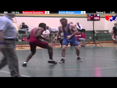 Sunkist Greco 74kg - Andre Metzger vs. Rashaad Saunders