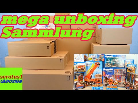 Mega unboxing video collection: Playmobil unboxing, Seratus 1 unboxing