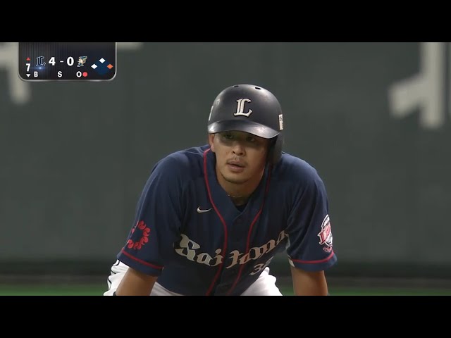 【7回表】速球捉えてタイムリー!! ライオンズ・浅村 貴重な追加点打 2015/8/27 F-L