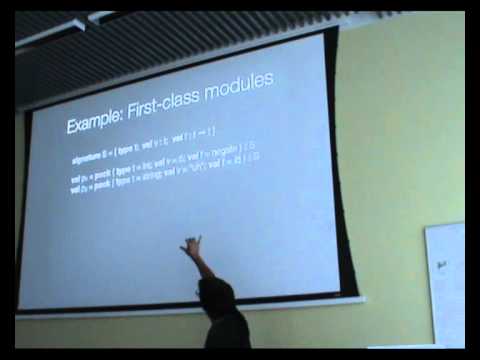 ML workshop 2012.  Andreas Rossberg:  F-ing applicative functors.