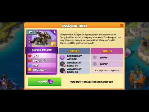 How to breed RANGER dragon / Dragon mania legends - Top 3 best combos