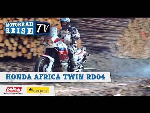 Test report HONDA Africa Twin RD04 after 24 years